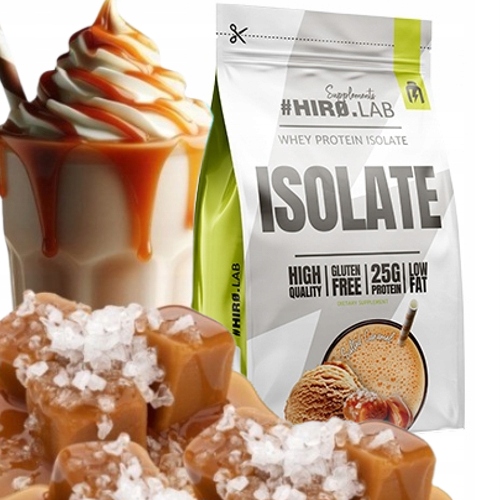 Bílkovina Wpi izolát Doplněk Stravy Hiro.Lab Whey Protein Isolate 700g Salted Caramel