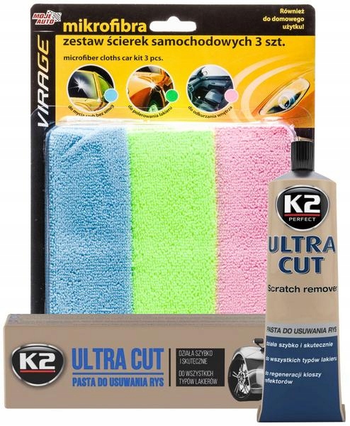 

K2 Ultra Cut Pasta Polerska 100G Mikrofibra