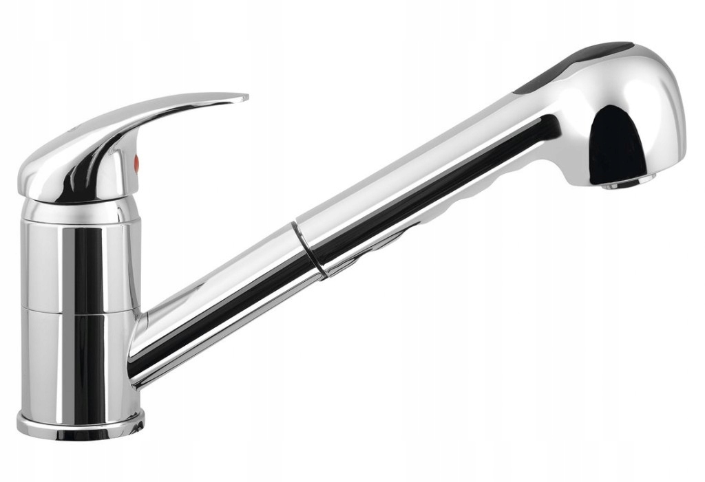 Kasiopea umývadlová batéria s výsuvnou sprchou, chróm (1107-70) /sm/