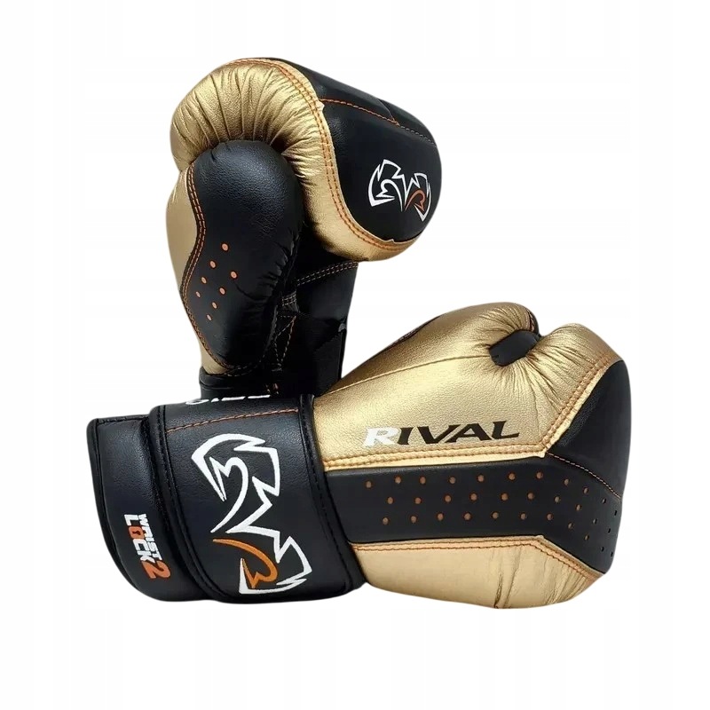 boxerské rukavice rival rb10 intelli-shock bag L Černá/zlatá