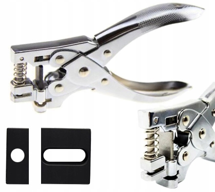 Klešťový Děrovač Konduktorský Pokladník Kleště 2v1 Silný Průbojník