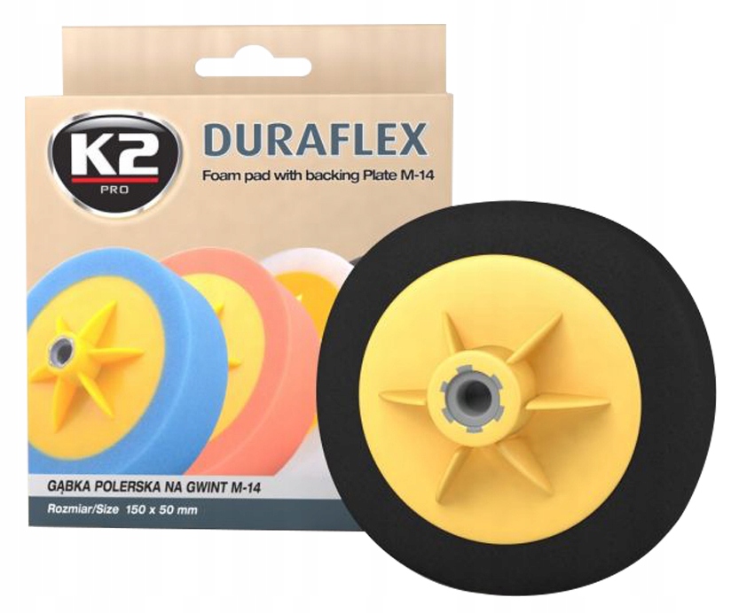 

K2 Duraflex Gąbka Polerska Wykończeniowa M14 L644