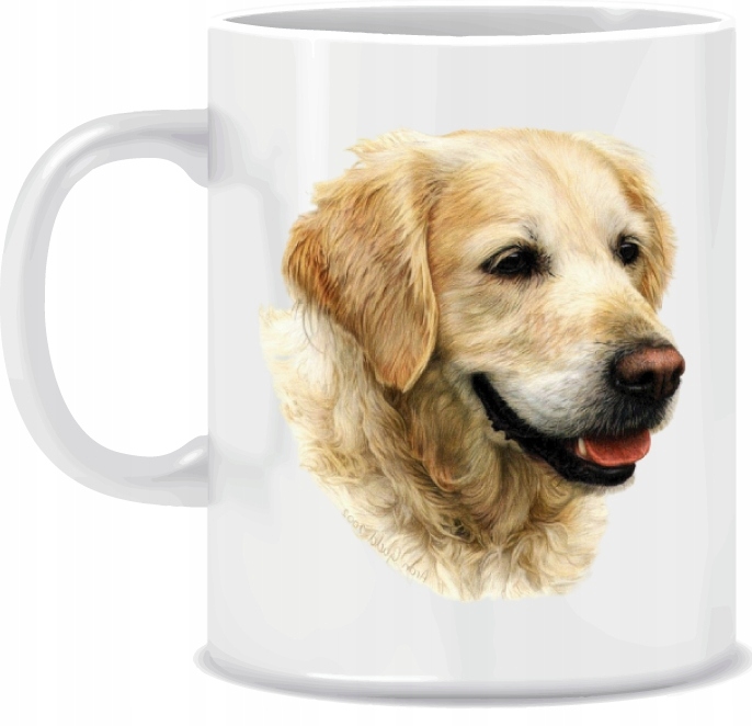 

Kubek z psem Golden Retriever 330 ml + Kartonik