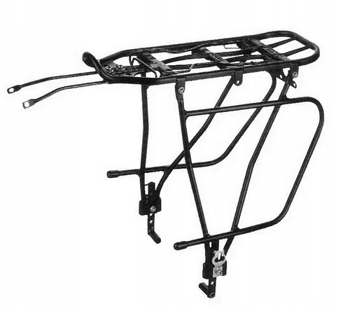 

Bagażnik Rowerowy Tylny Do Sakw Aluminium 24/26/28