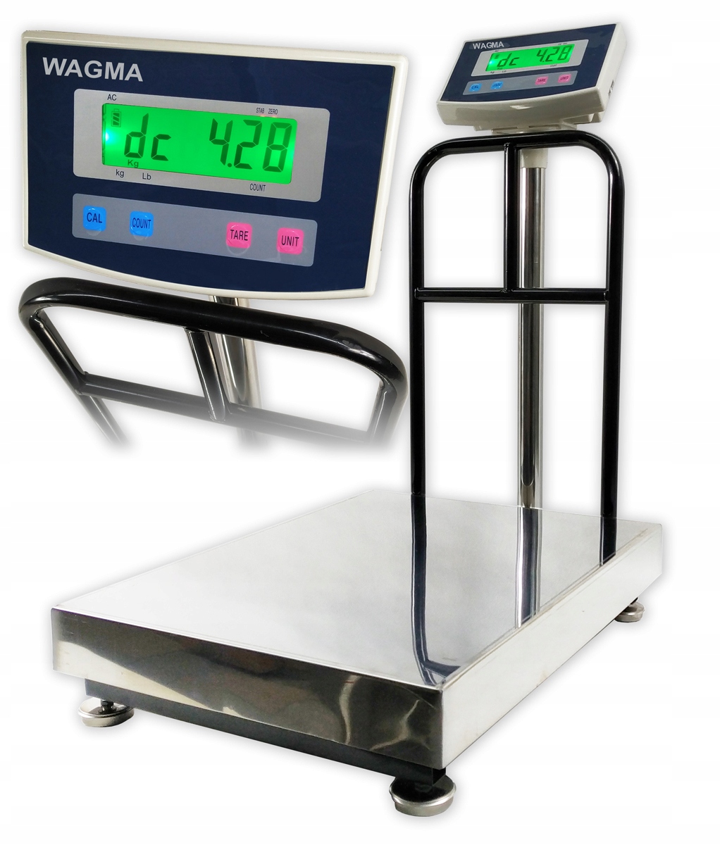 

Waga Elektroniczna 150kg 60x45 Magazynowa Sklepowa