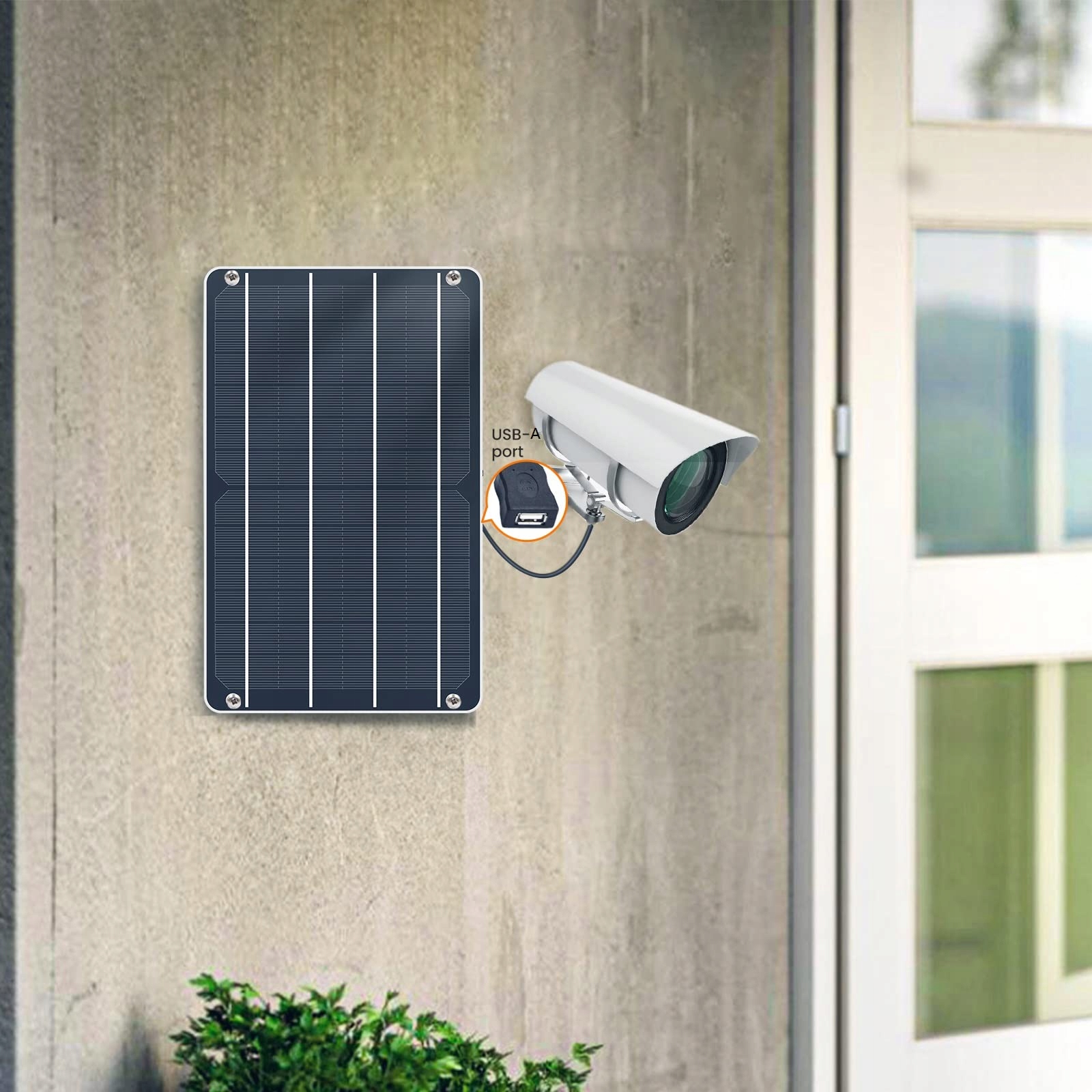 FLEXSOLAR Ładowarka Słoneczna USB 6W 5V Wodoodporna Do Telefonów i Kamer — miniatura 2