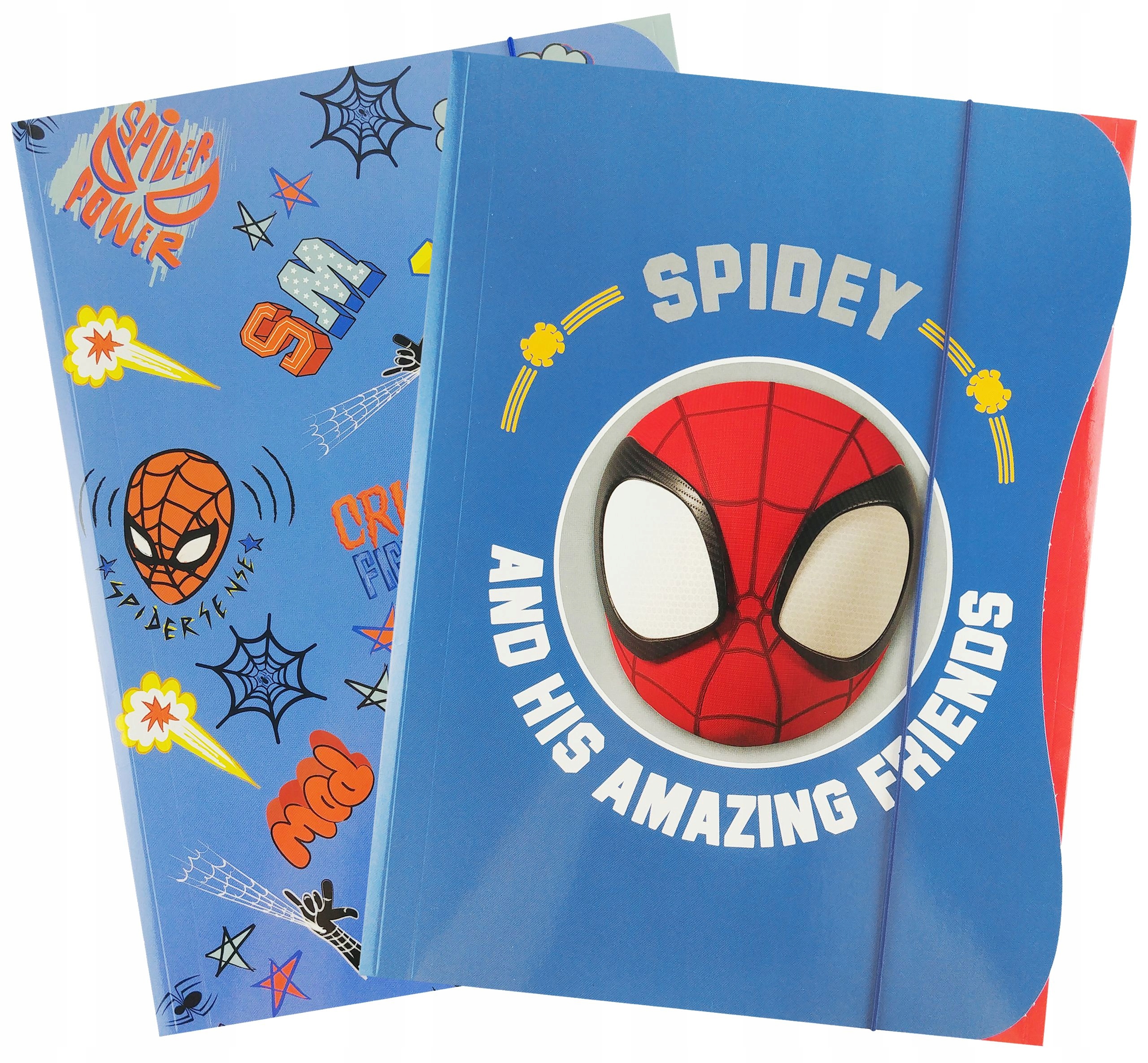 

Teczka Szkolna Z Gumką A4 Spider Man Pająk