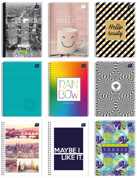 KOŁOZESZYT A4/120K KRATA Z PERF. A'5 1283