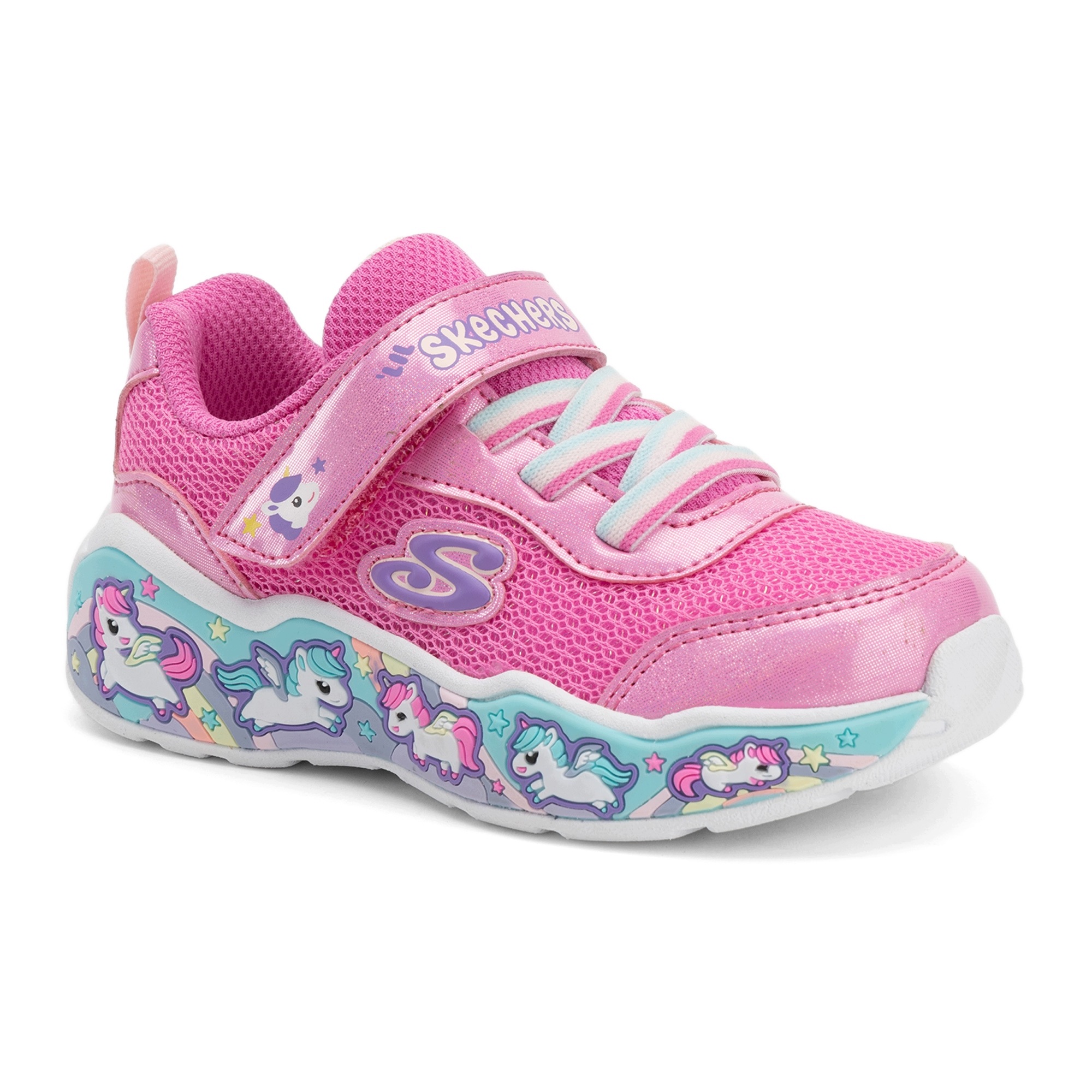 Dětské boty Skechers Play Scene Fun Squad pink/multi