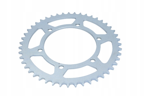 AFAM ZĘBATKA NAPĘDZANA TYŁ MOTO. STALOWA OCYNKOWANA SREBRNA