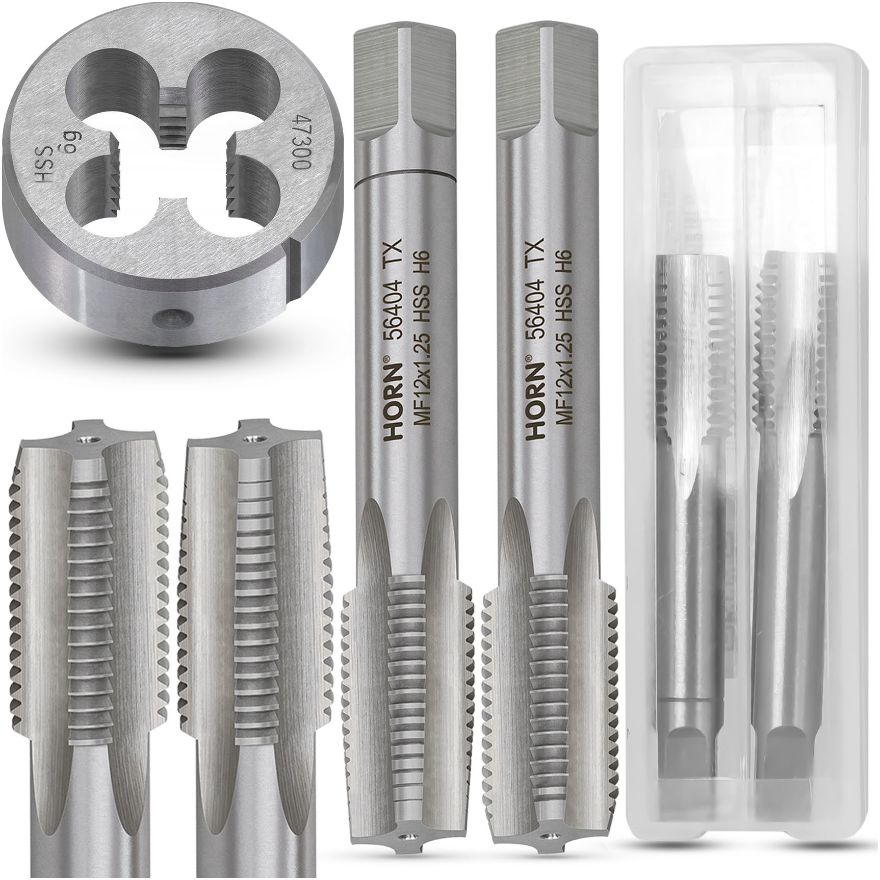 

Gwintowniki Narzynka M12X1.25 Zestaw Hss Ręczny