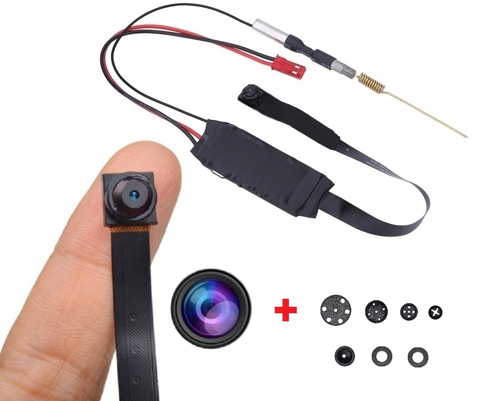 Mini Špionážní Kamera Modul Full Hd 1080P Skrytá Wifi Knoflíky
