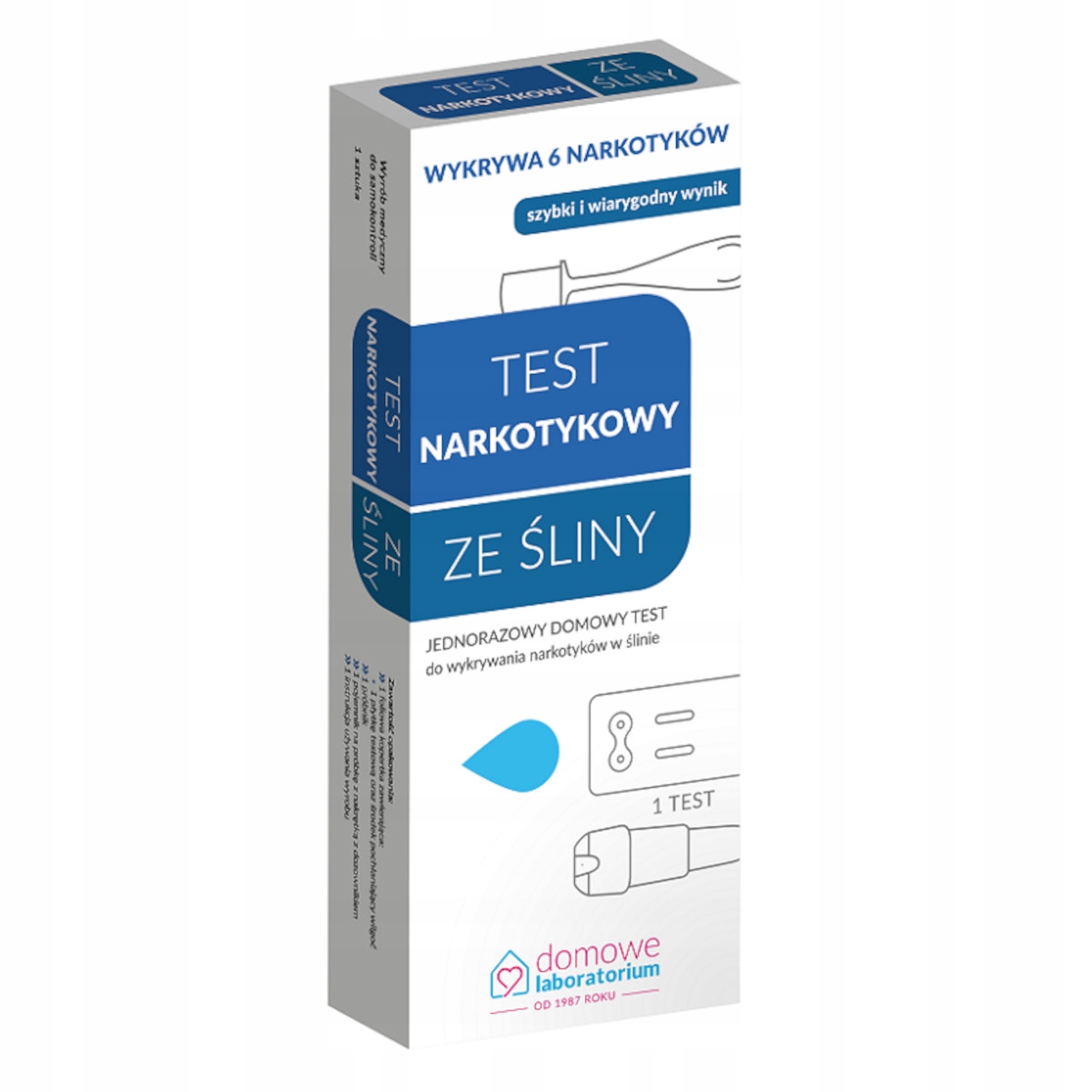 

Test narkotykowy ze śliny Hydrex