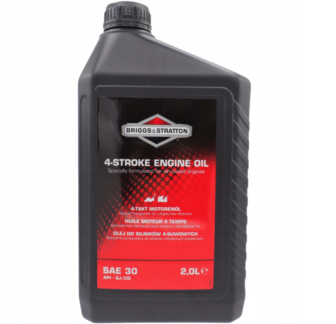 OLEJ BRIGGS STRATTON 2L OLEJ SAE30 OLEJ DO KOSIARKI TRAKTORKA ORYGINALNY Kod producenta 100008E