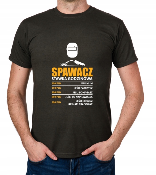 

koszulka Spawacz stawka godzinowa prezent