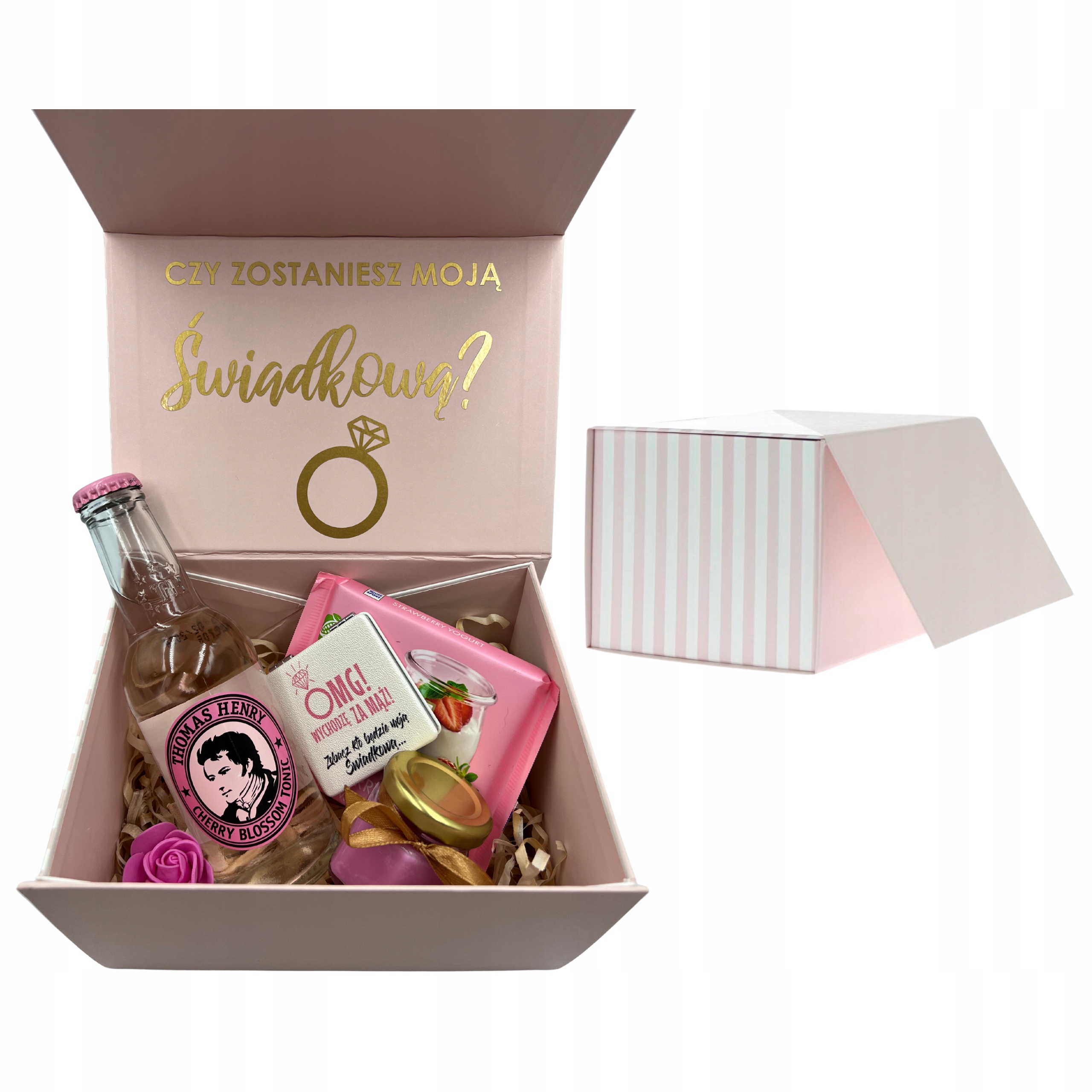 Krabička Box Žádost o svědectví Svědkyně Svatba