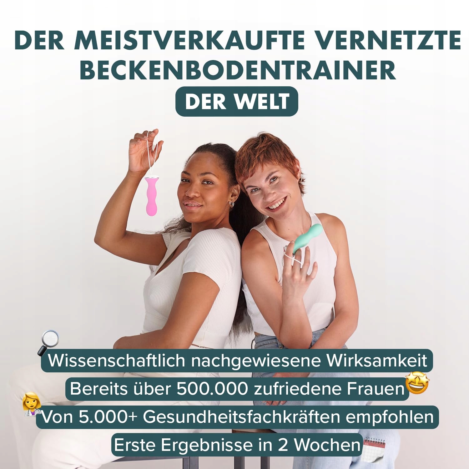 PERIFIT Care Trener Mięśni Kegla Dla Kobiet Z Aplikacją Biofeedback — miniatura 5