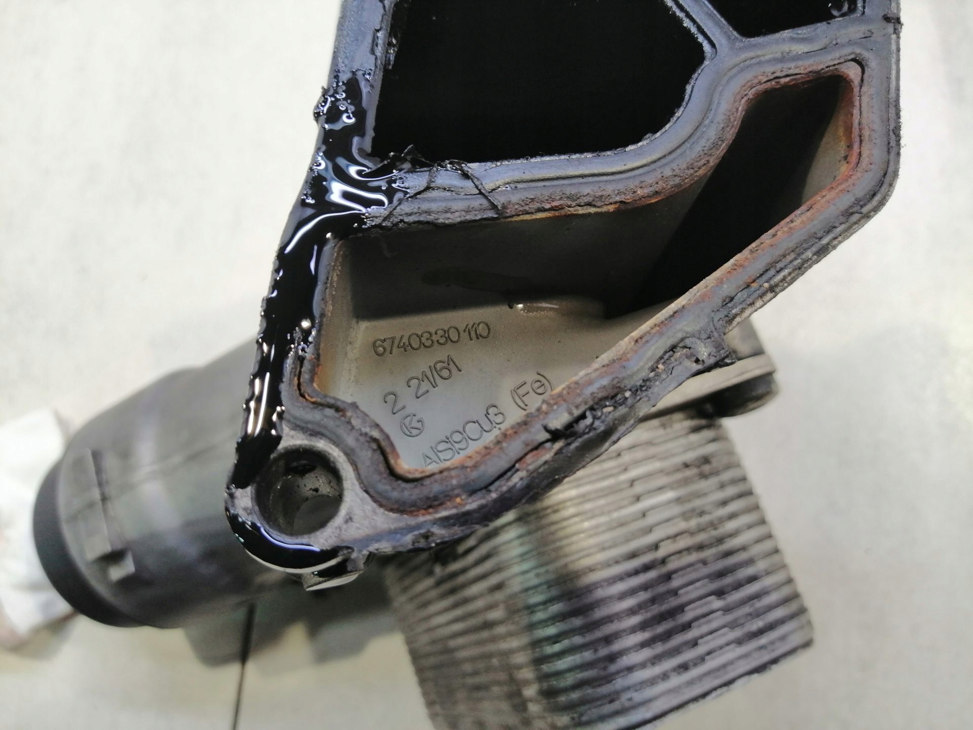 držač filtera goriva BMW E46 2.0 D 6740373126