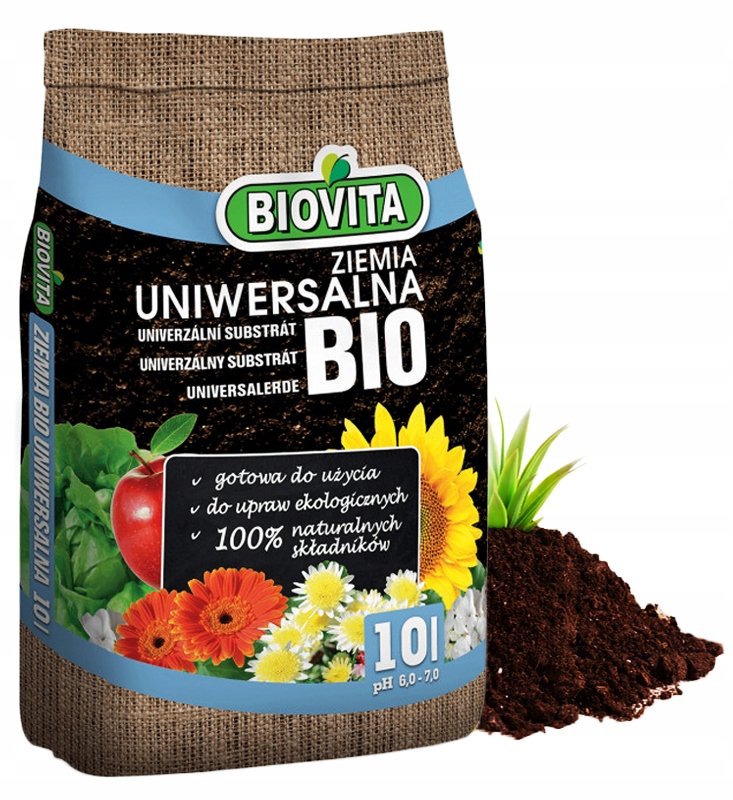 

Ziemia Uniwersalna Do Kwiatów Bio Naturalna 10L