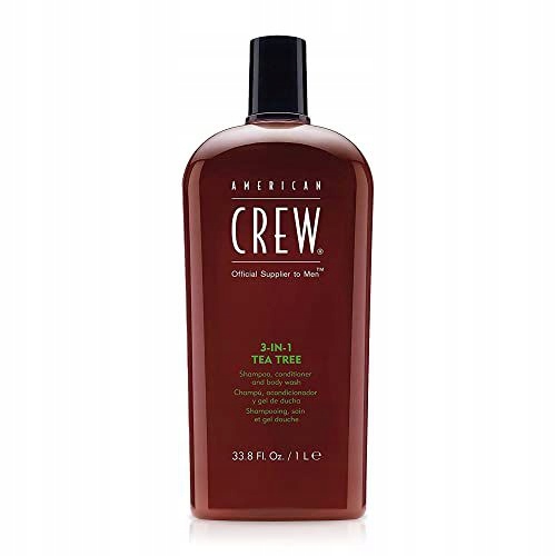 American Crew Šampon S Tea Tree 3V1 (šampon, Kondicionér Sprchový Gel)