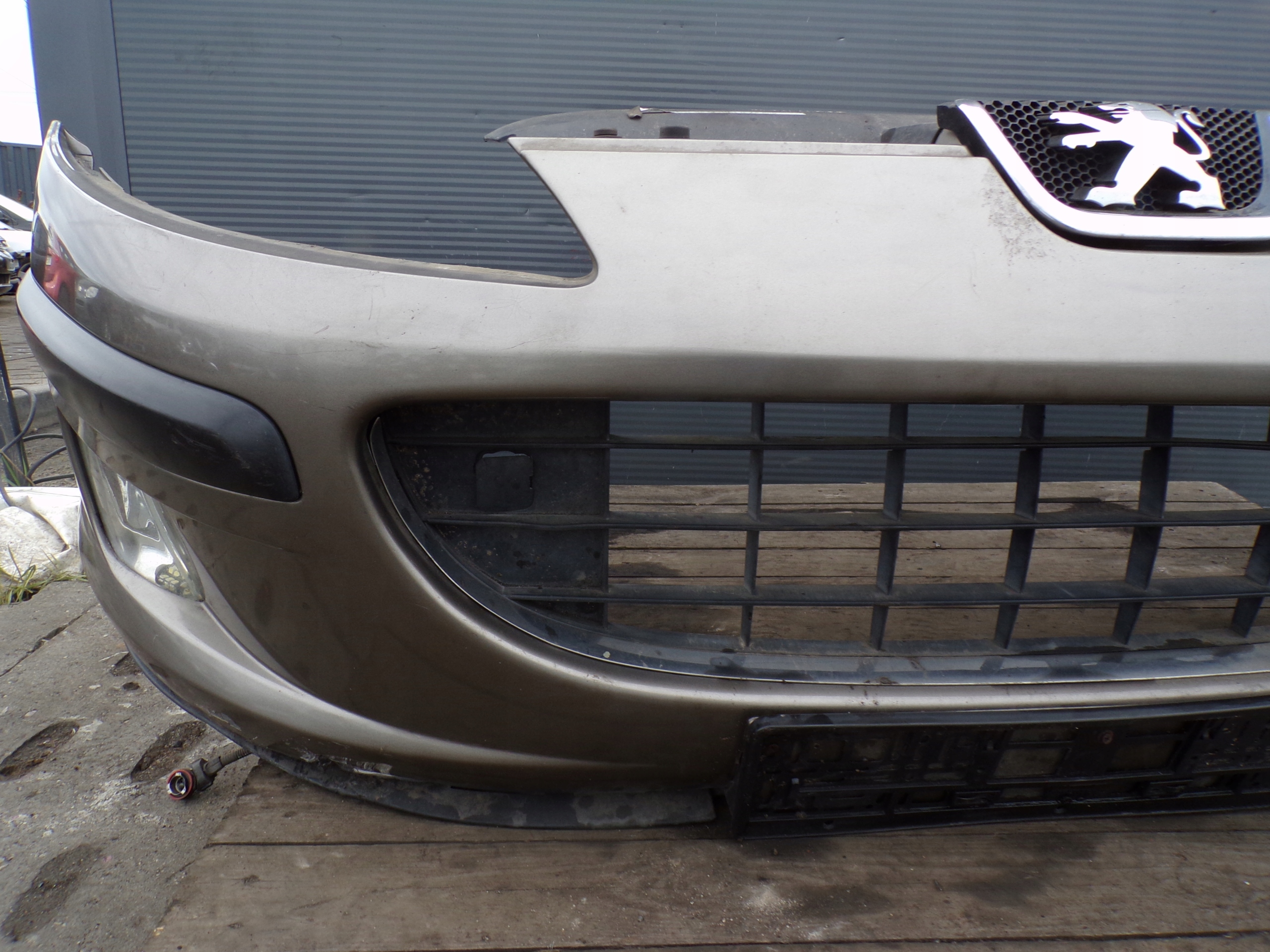front bumper front PEUGEOT 407 colour KDAC (1)