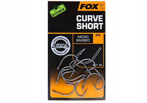 Fox Haki Curve Short r.4 Barbed 10szt.