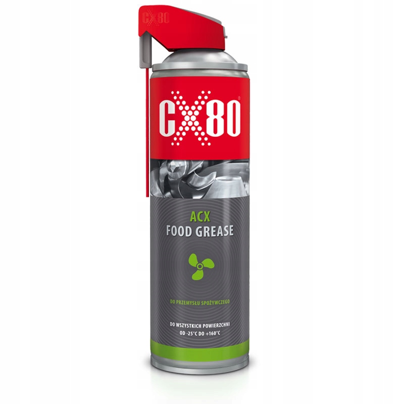 

CX80 Smar Wapniowy Spożywczy Acx Nsf Spray 500ml