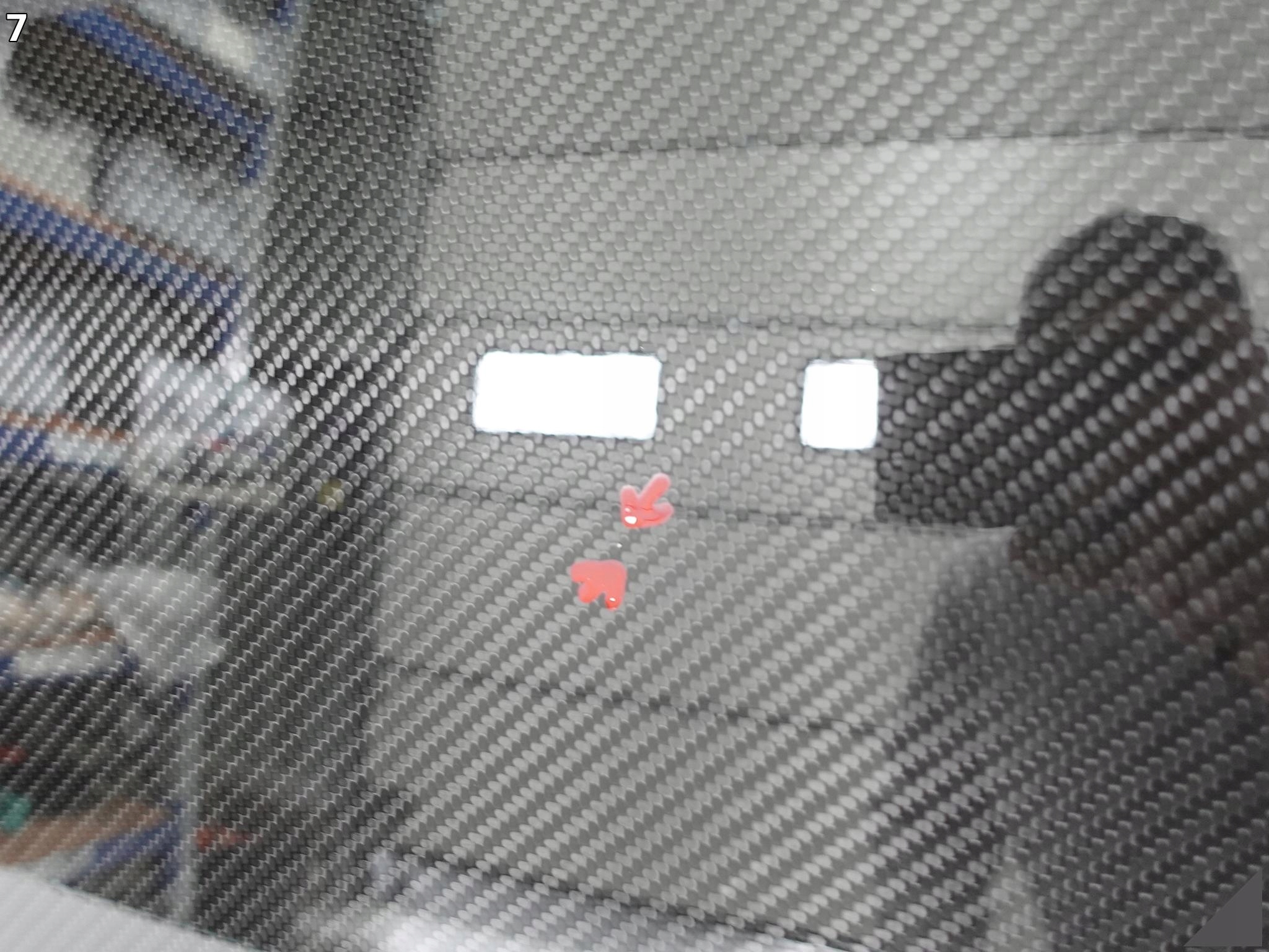 PORSCHE 992 19- CARBON dach Blende Abdeckung äußere