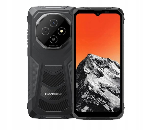 Smartfon Blackview Fort 1 4/128GB 10.000mAh czarny 90Hz