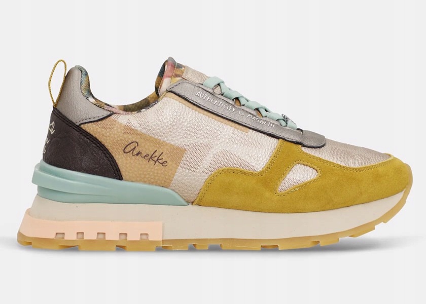 Anekke Polobotky Lisboa 42380 39 Yellow and gold Bloom tenisky