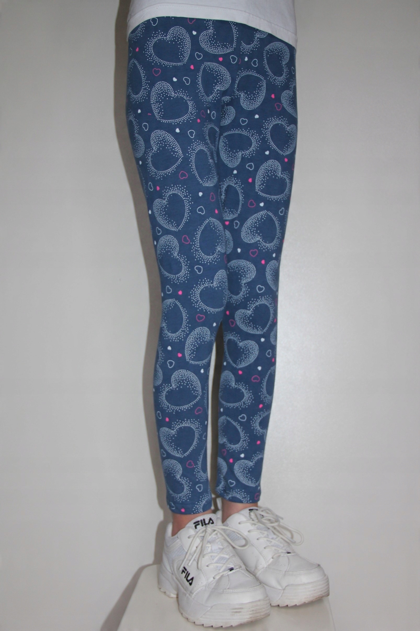 

Getry Legginsy Nadruki Wzory r.164 Rozm. 98-164