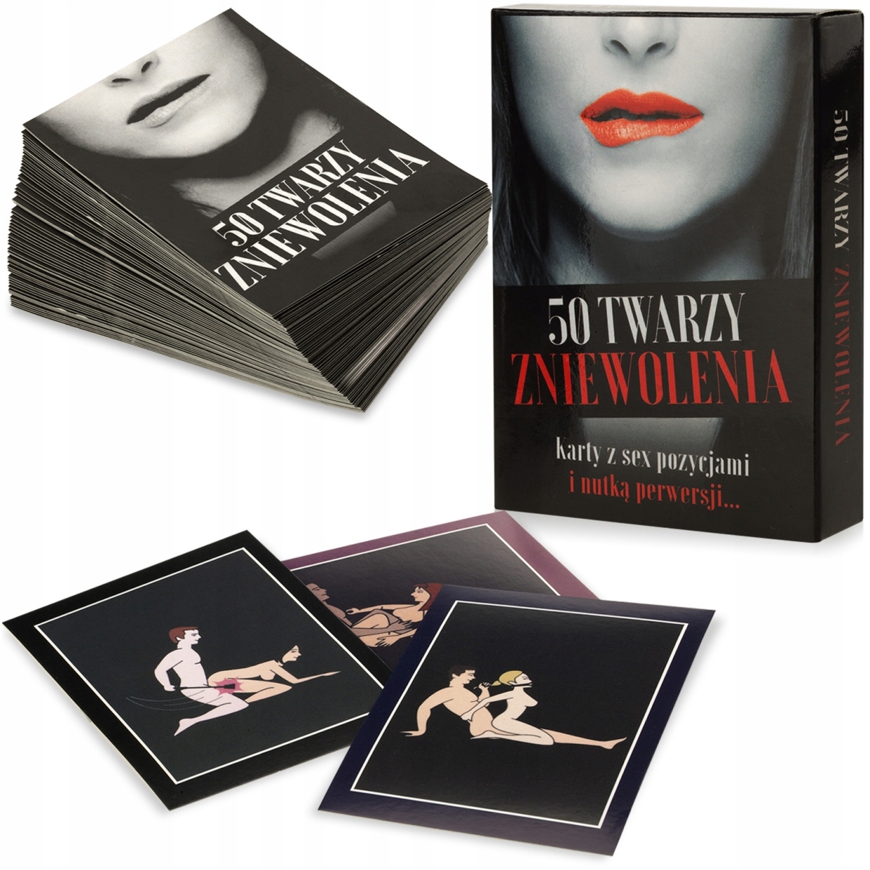 

50 Twarzy Zniewolenia Karty Kamasutra Gra Dla Par