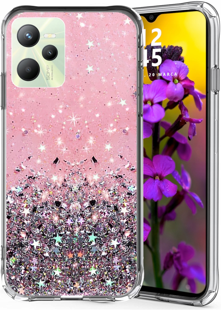 

Etui do Realme Narzo 50A Prime Glitter Szkło