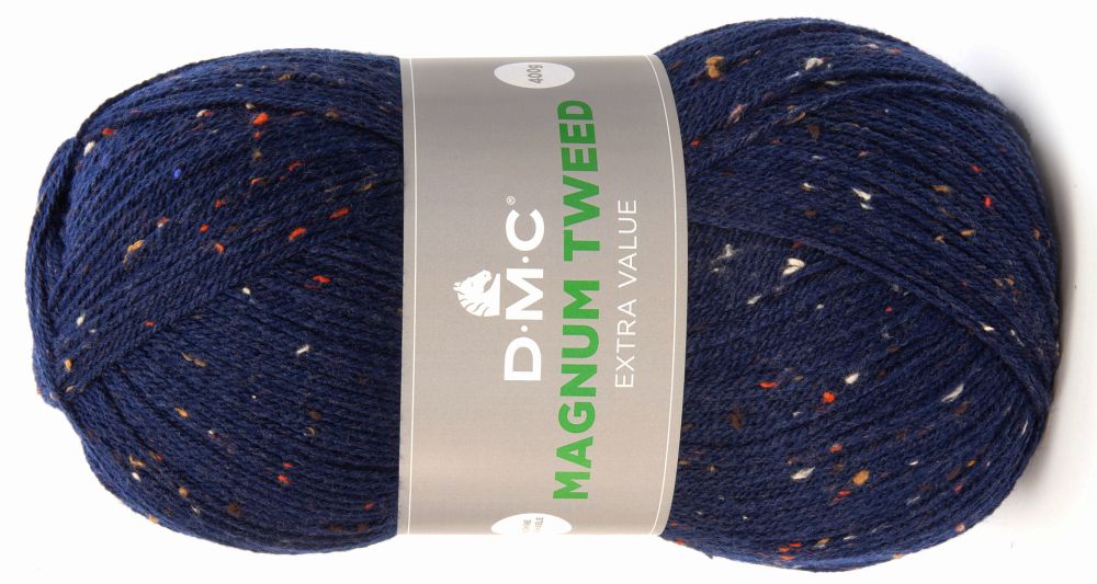 příze Magnum Tweed DMC kol. 636 granát 400gr
