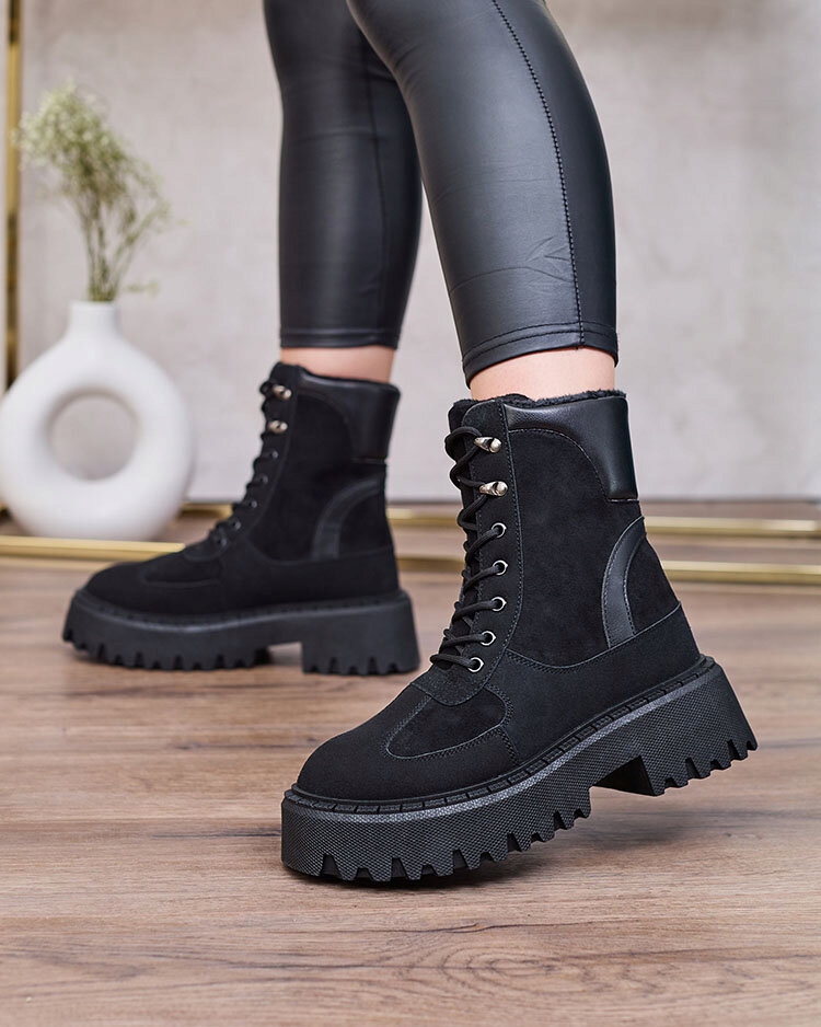 CZARNE BOTKI DAMSKIE MACNEV 41 Rozmiar 41