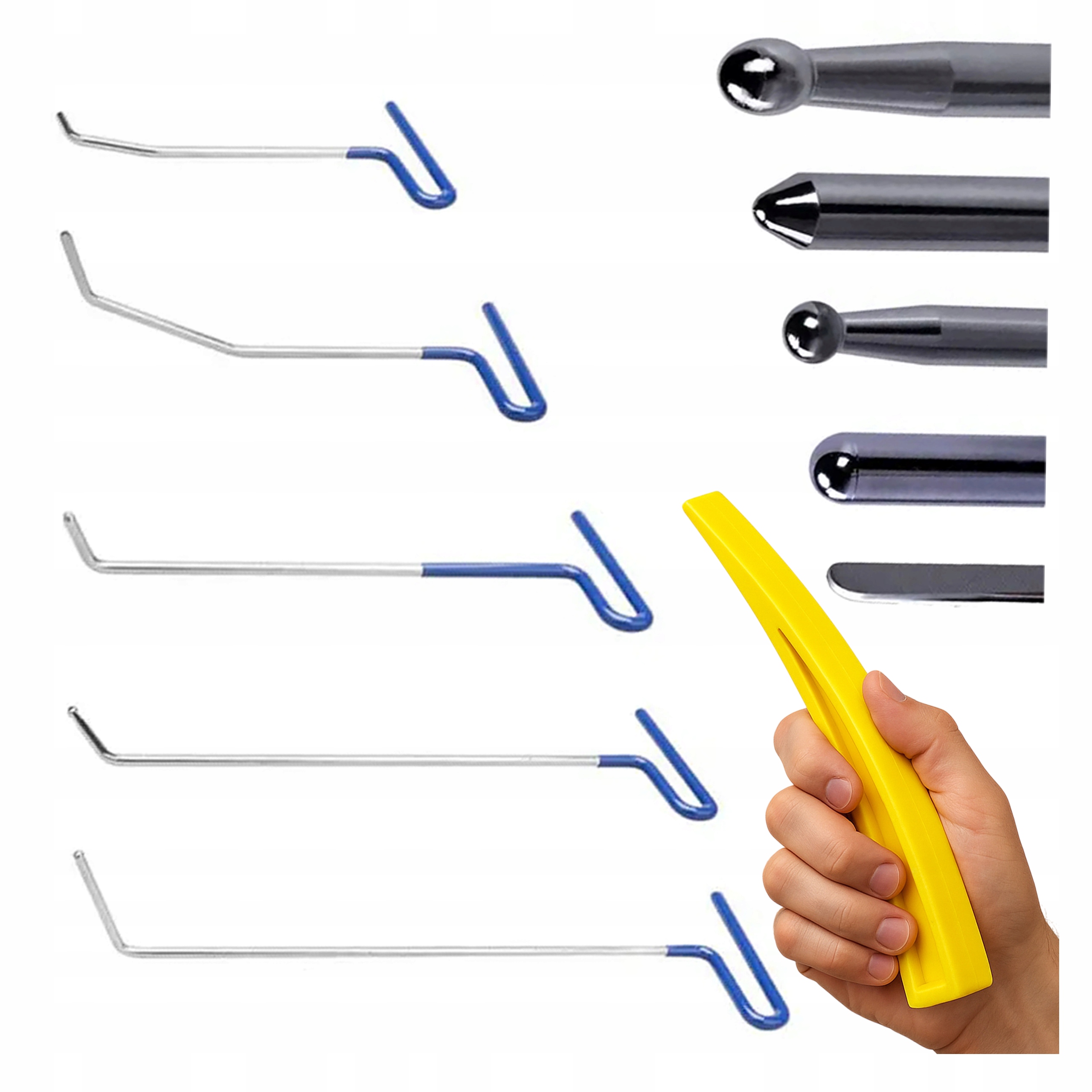 Dráty Pdr Pro Odstraňování Promáčklin Lanka Háky Sada 5 Ks Pro Vytlačování