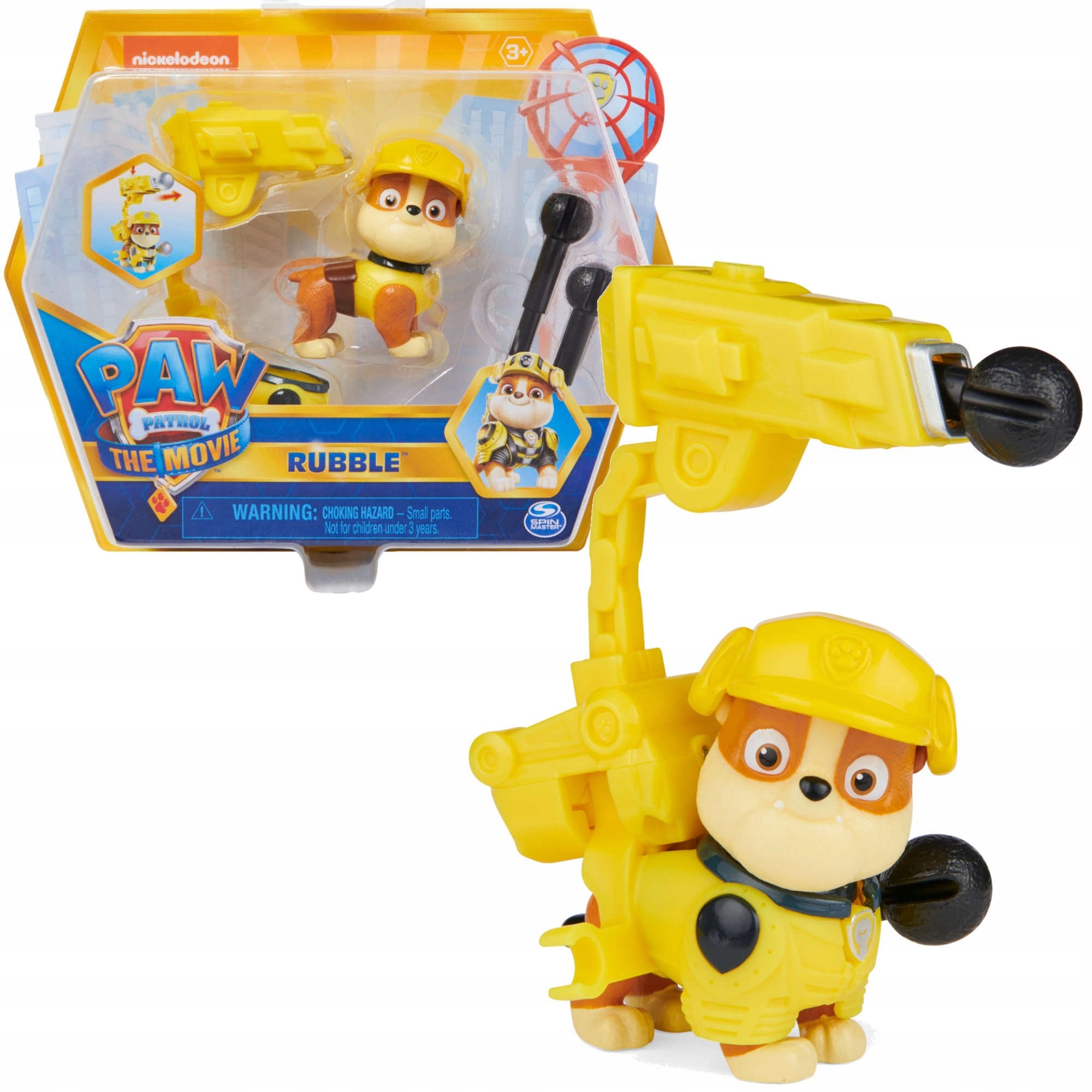 

Psi Patrol The Movie Rubble Figurka Z Wyrzutnią