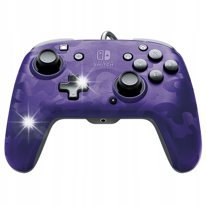 Pad przewodowy do konsoli Nintendo Switch fioletowy