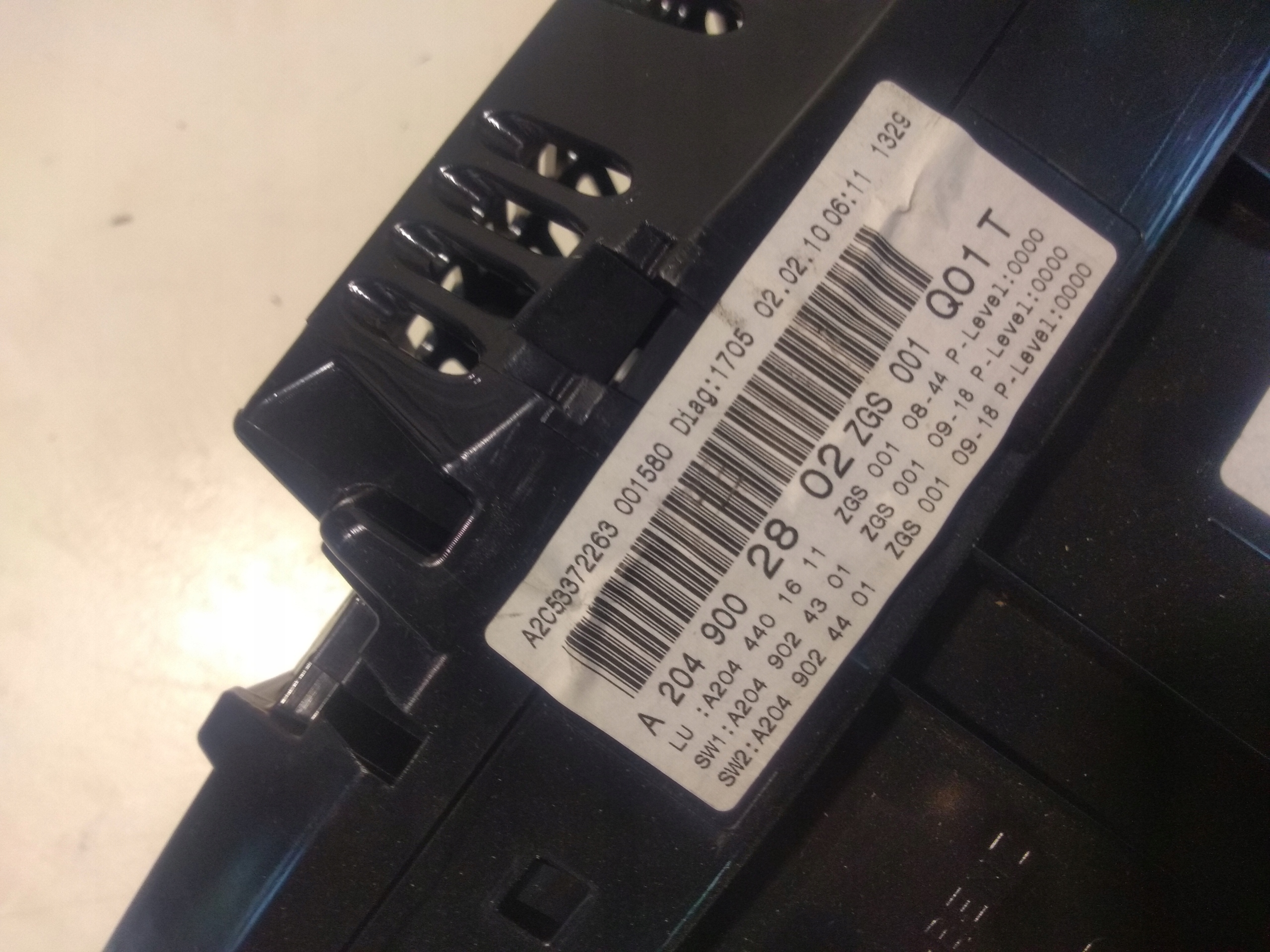 dials dials MERCEDES W204 A2049002802