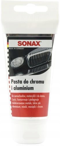 SONAX PASTA DO CHROMU I ALUMINIUM 75ML