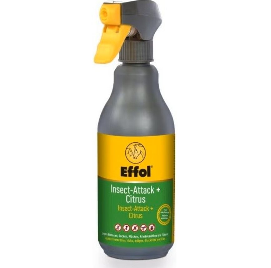 Effol Insect Attack Citrus – spray przeciw owadom dla koni horse 500ml