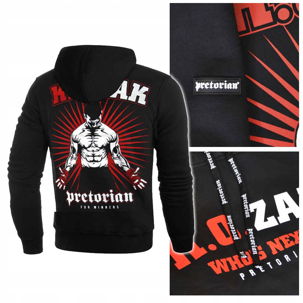 Bluza męska z kapturem Pretorian r.4XL