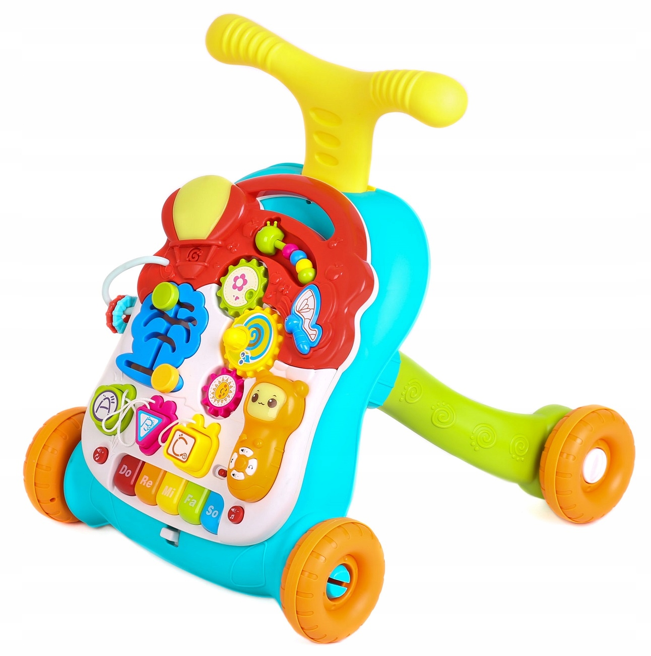 WALKER interaktyvus stūmiklis edukacinis stalas 6in1 mokymosi vaikščioti žaislas Gamintojo kodas U164