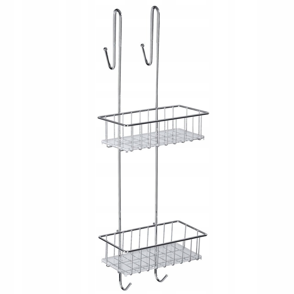 Kovová Kúpeľňová Polica 2 úrovne 70x24,5 Wenko