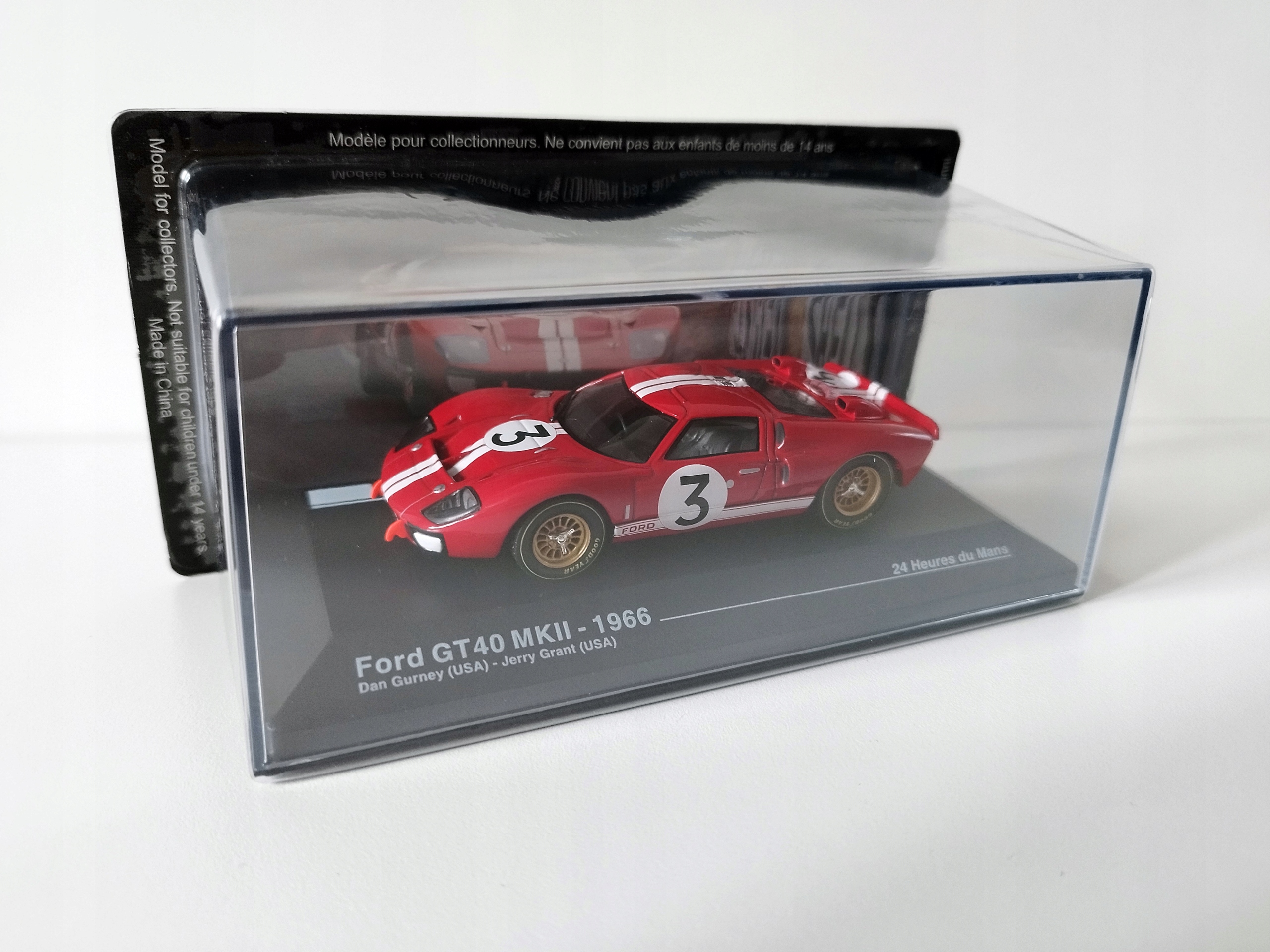 Ford GT40 Mkii Le Mans 1966 D. Gurney J.Grant 1:43