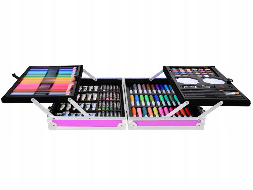 Zestaw artystyczny do malowania w walizce 145ele AP0005 Marka Jokomisiada