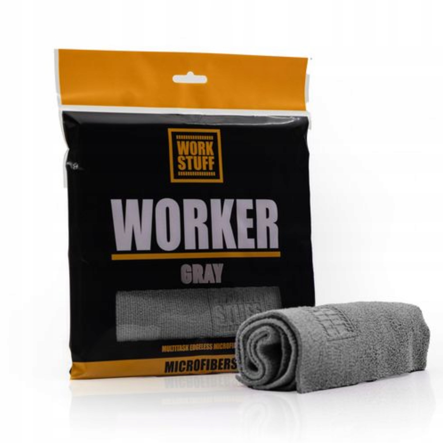 Work Stuff Worker szara mikrofibra 40x40cm 320g 1szt