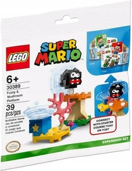 

Lego Mario 30389 Fuzzy i platforma z gr...