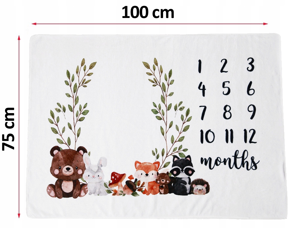 MATA DO ZDJĘĆ FOTO KOCYK TŁO DO ZDJĘĆ DZIECKA OTULACZ PREZENT NA NARODZINY Rodzaj mata