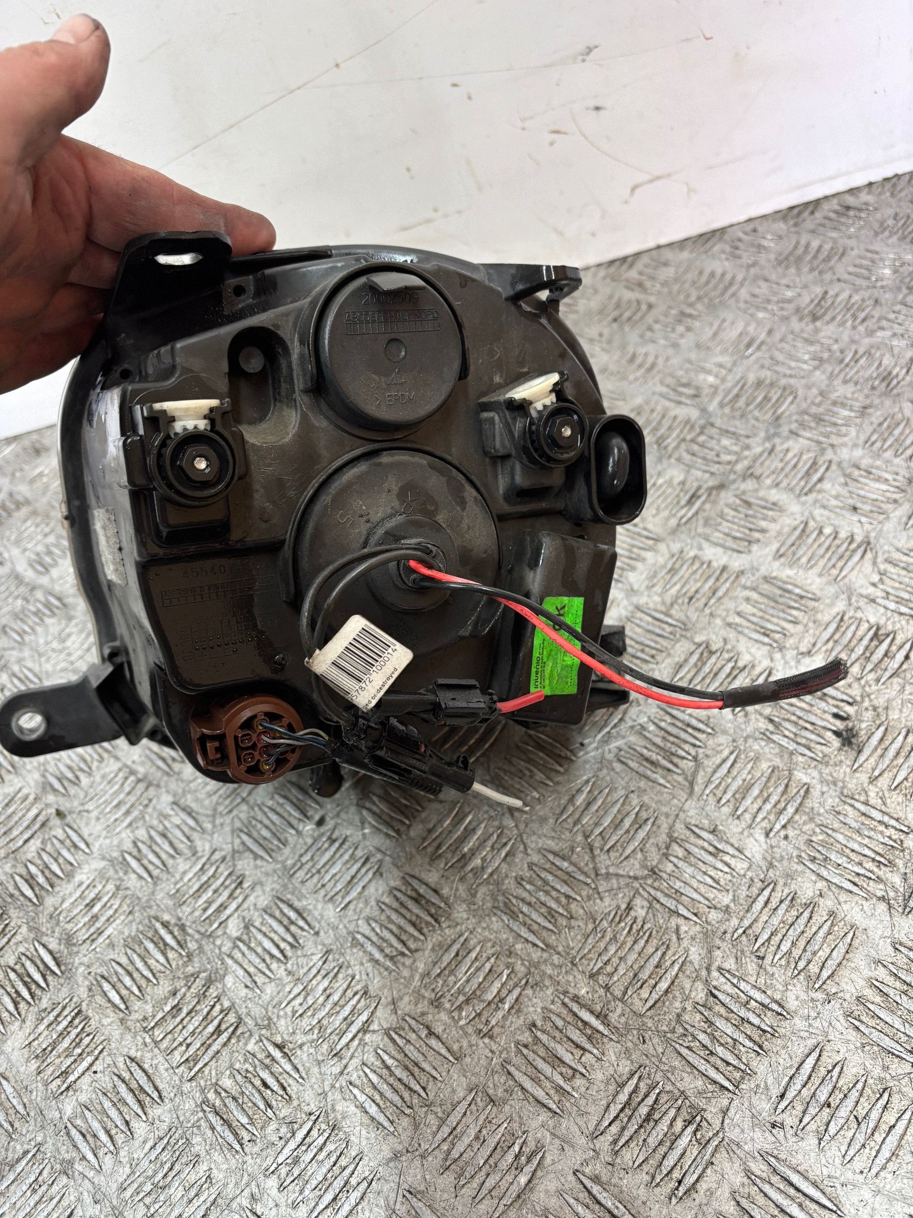 REFLEKTOR light right FIAT 500 07